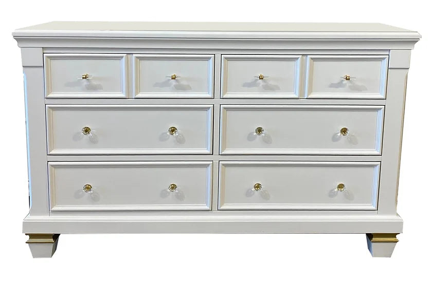 Glendale Double Dresser Gold Edition - West Home Furniture I Adult - Children - Infant Furniture