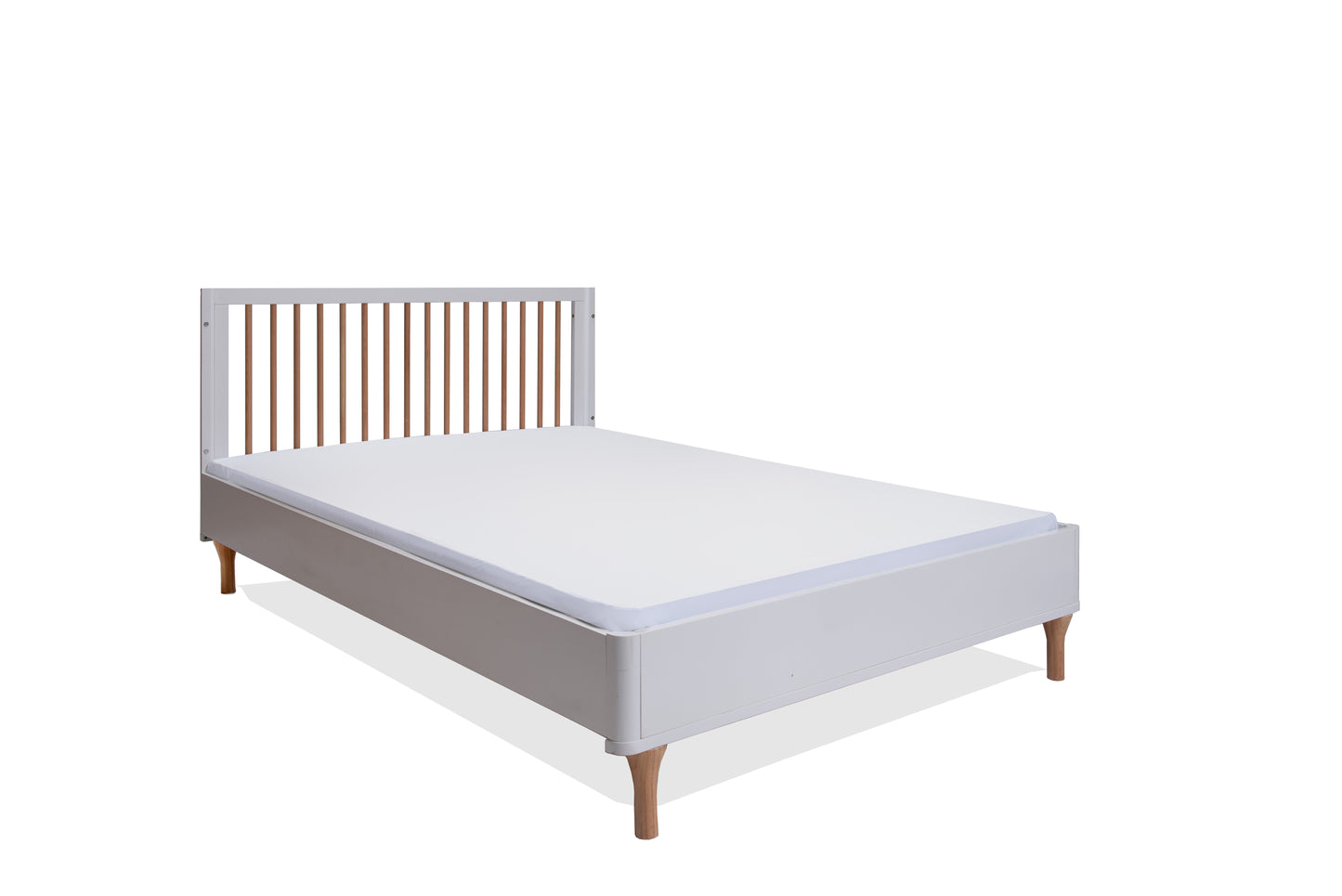 Lollipop Full Nursery Set - Lollipop Convertible Crib + Lollipop Double Dresser + Free Crib Mattress