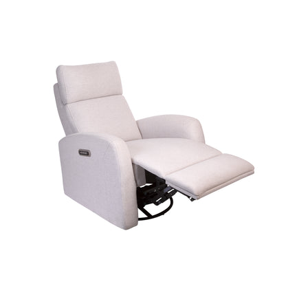 Serena Triple Power Glider in Grey - West Home Furniture