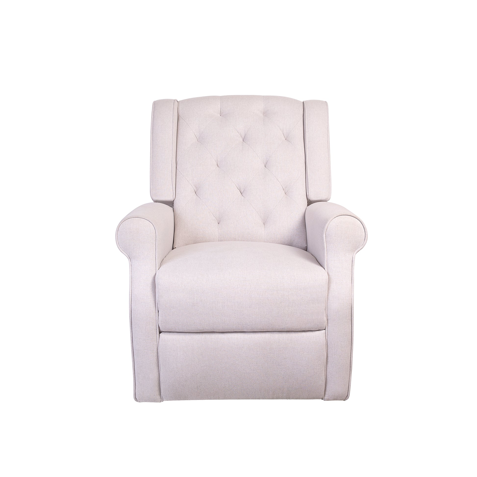 Hayley Swivel Reclining Glider in Sand - West Home Furniture