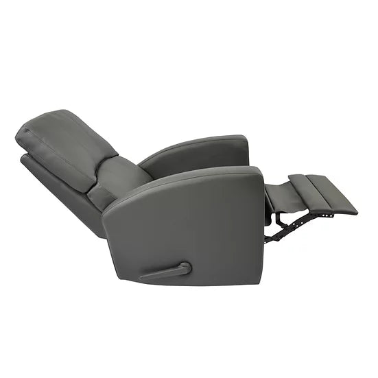 Habana Swivel Reclining Glider in Gray West Home Furniture